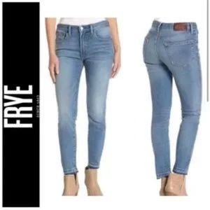 Frye Skinny Jeans Indigo Denim 4